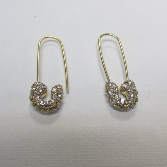 Safety Pin Threader Fashion Earrings - Picture 4 of 4